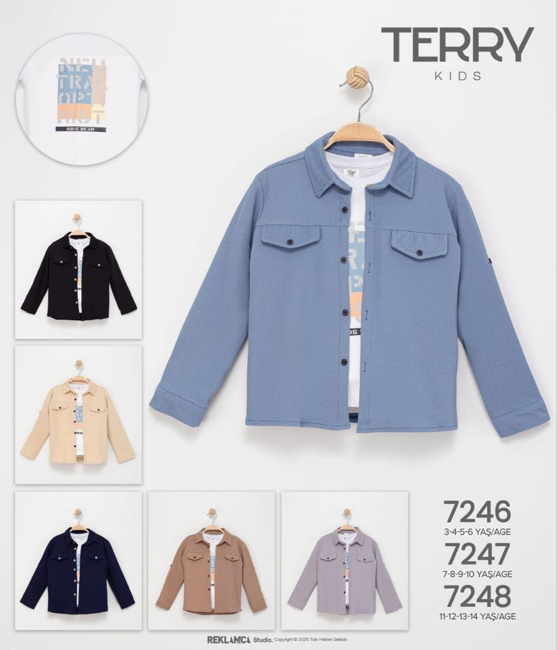 Terry Kids ÜÇLÜ TAKIM